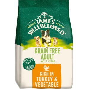 Adult Turkey & Veg Grain Free Dry Dog Food 1.5kg