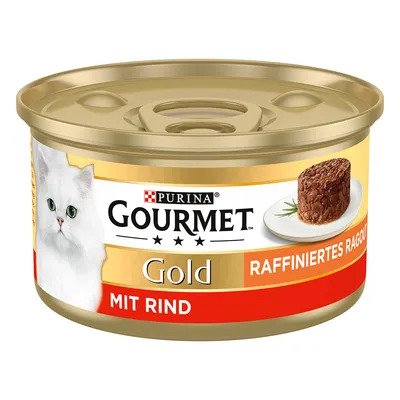 Gourmet Gold Refined Ragout Saver Pack 24 x 85g - cat wet food - Image 2