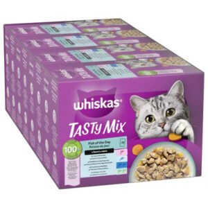 Whiskas Tasty Mix Chef's Choice in Gravy Pouches