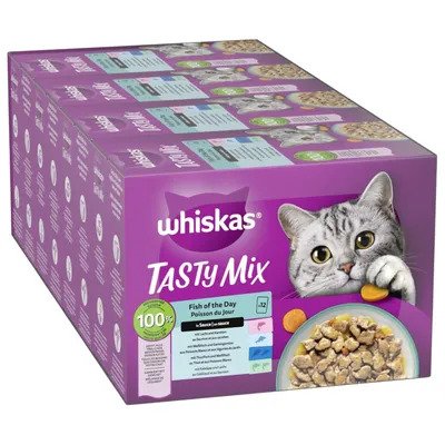 Whiskas Tasty Mix Chef's Choice in Gravy Pouches