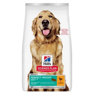 Hill's Science Plan Perfect Weight Adult 1+ Large with Chicken