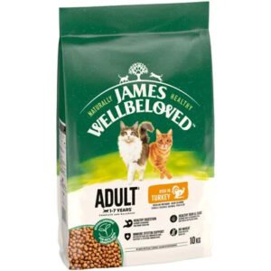 James Wellbeloved Adult Cat Hypoallergenic Turkey & Rice - cat dry food