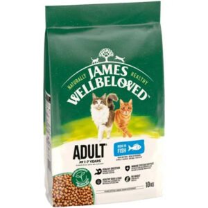 James Wellbeloved Adult Fish & Rice Dry Cat Food
