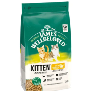 James Wellbeloved Senior Turkey & Rice Dry Cat Food