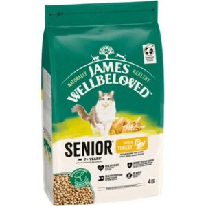 James Wellbeloved Senior Turkey & Rice Dry Cat Food