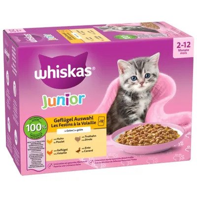 Whiskas Kitten Poultry Feasts in Jelly