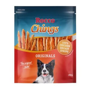 Rocco Chings Originals Chicken Breast Strips - dog snacks