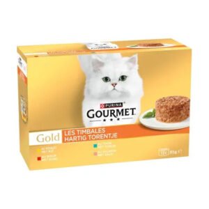 Gourmet Gold Refined Ragout Saver Pack 24 x 85g - cat wet food